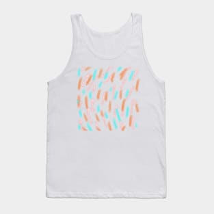 Colorful watercolor abstract texture art Tank Top